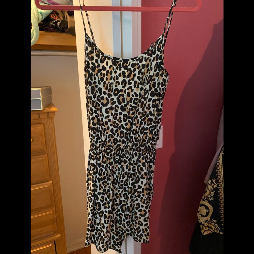 Leopard romper